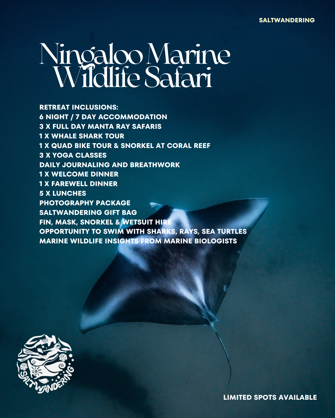 Coral Bay Marine Wildlife Safari